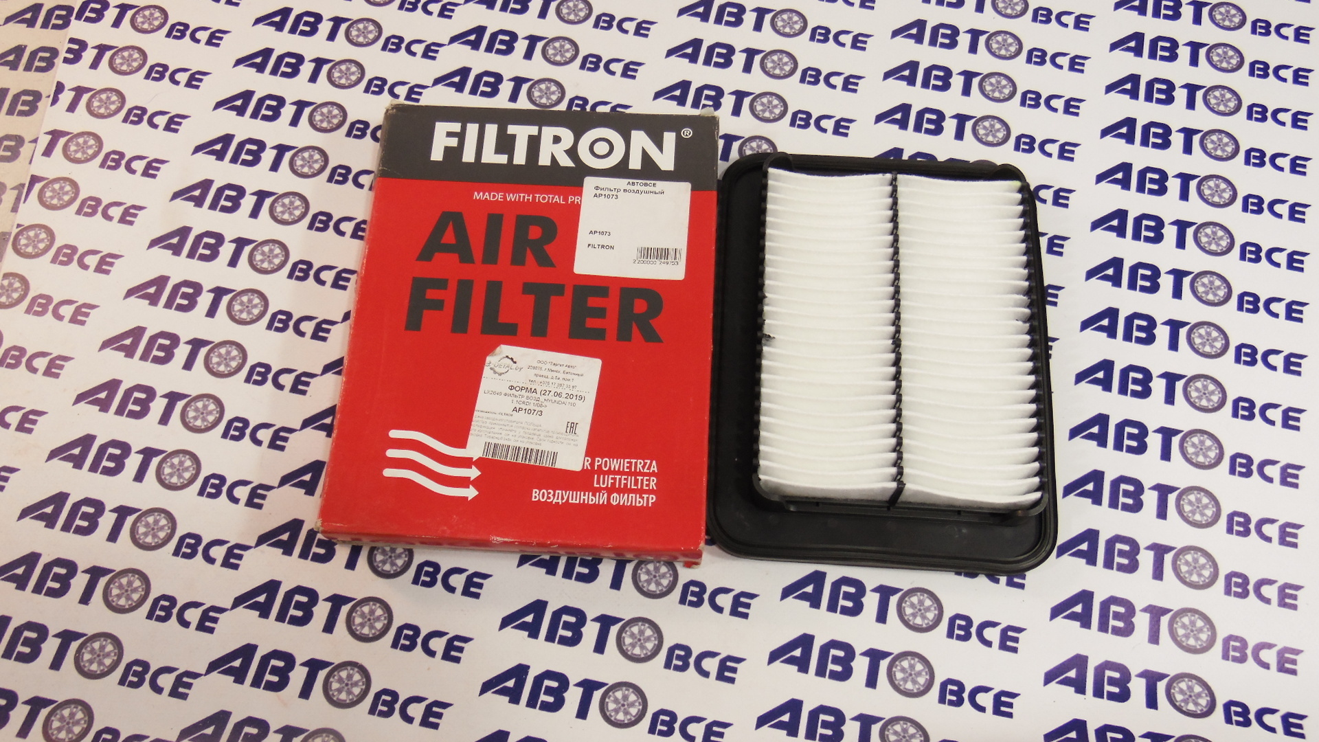 Фильтр воздушный AP1073 FILTRON